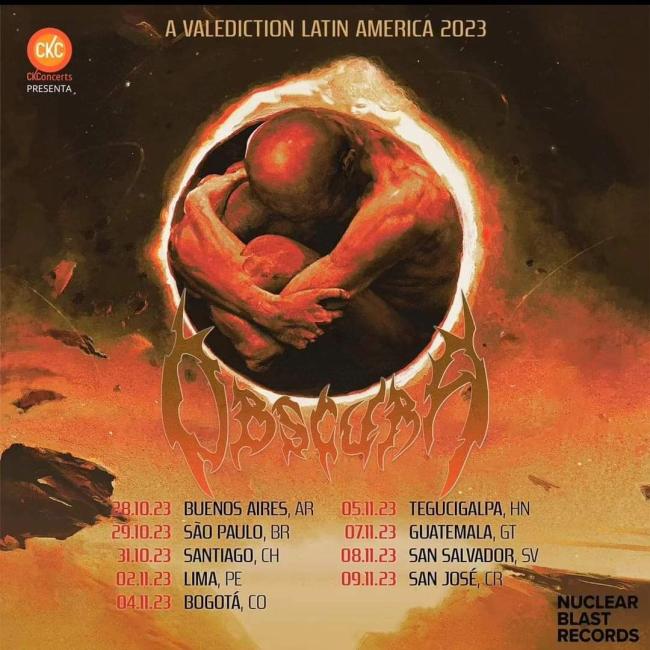 Flayer evento Obscura