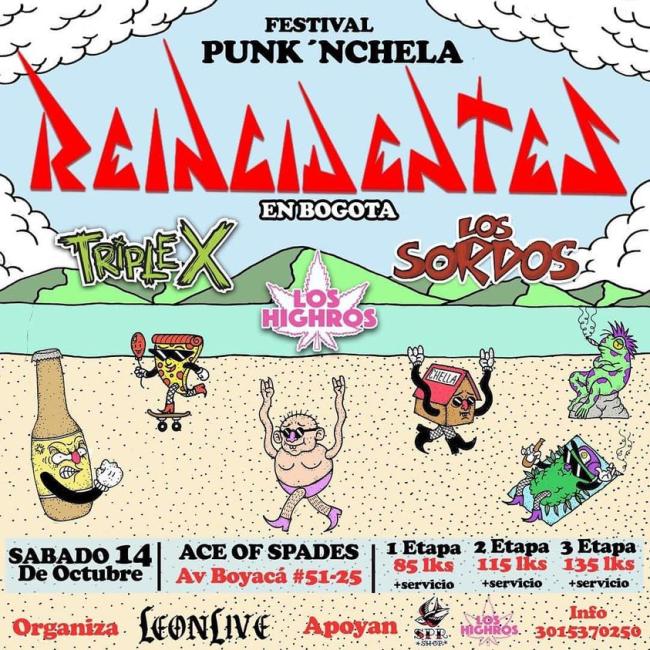 Flayer evento Festival Punk´nchela