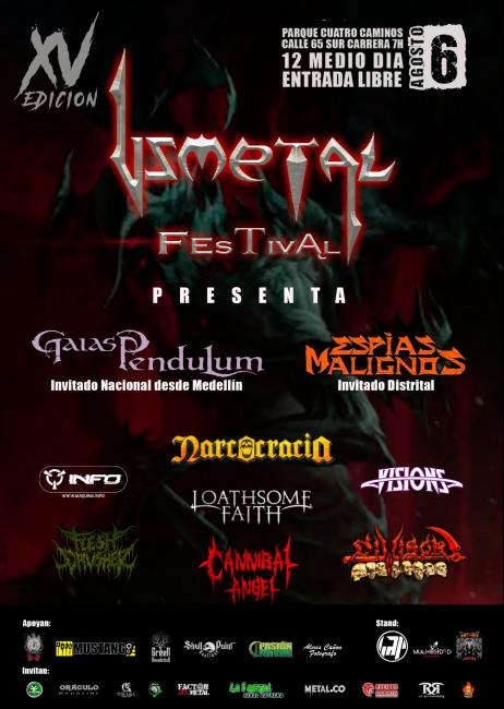 Flayer evento Usmetal Festival