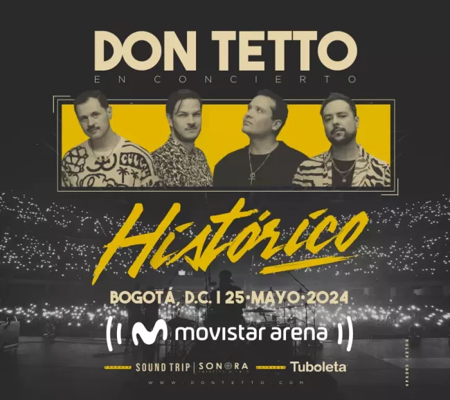 Flayer evento DON TETTO: HISTÓRICO