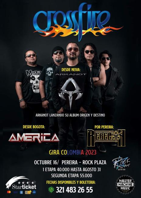 Flayer evento Crossfire en Pereira