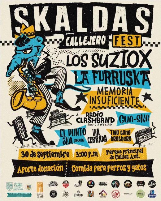 Flayer evento Skaldas Fest