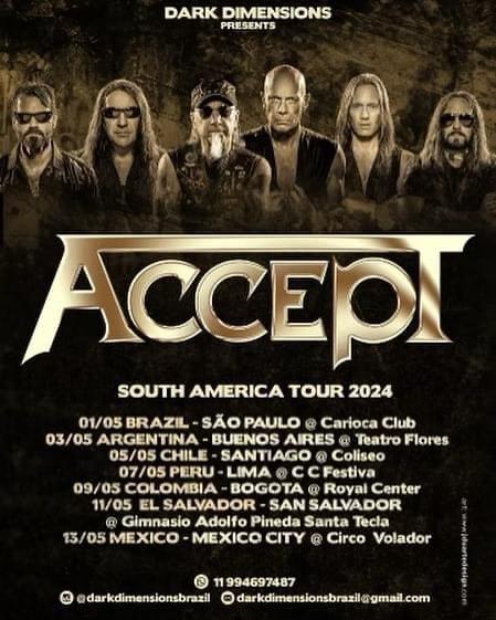 Flayer evento Accept en Colombia