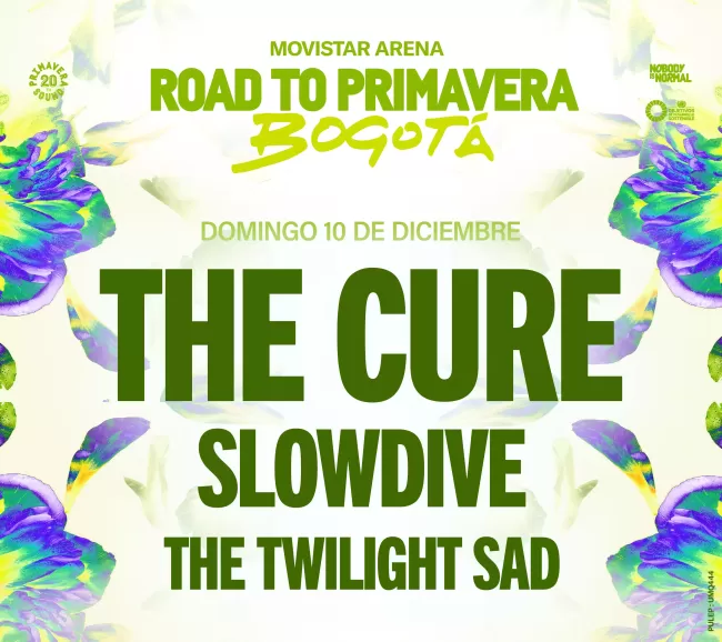 Flayer evento ROAD TO PRIMAVERA - THE CURE