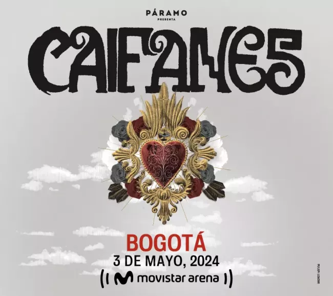 Flayer evento CAIFANES 2024