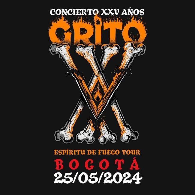 Flayer evento Grito en Bogotá