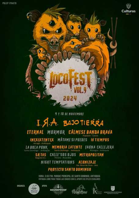 Flayer evento Loco Fest 2024