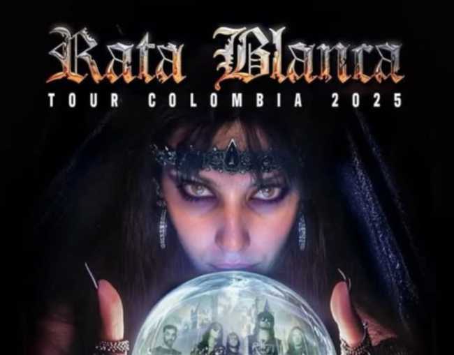 RATA BLANCA CELEBRA 35 AÑOS DE 'MAGOS, ESPADAS Y ROSAS' CON UNA GIRA HISTÓRICA POR COLOMBIA