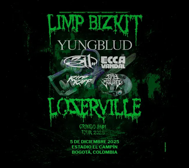 Flayer evento limp bizkit loserville
