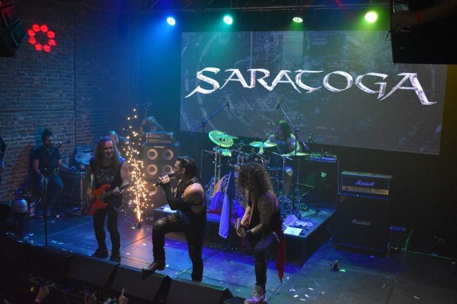 SARATOGA EN BOGOTÁ: UNA NOCHE DE METAL, UNIÓN Y NUEVO COMIENZO