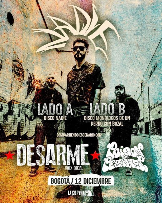 Flayer evento NADIE [LADO A - LADO B] **BOGOTÁ 12.12.25**