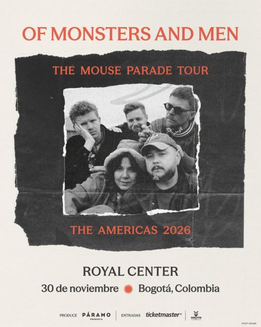 Flayer evento The Mouse Parade Tour