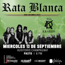 TOUR RATA BLANCA COLOMBIA 2023 PASTO