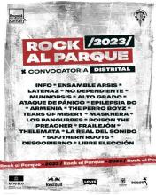 Artistas distritales del Festival Rock al Parque 2023