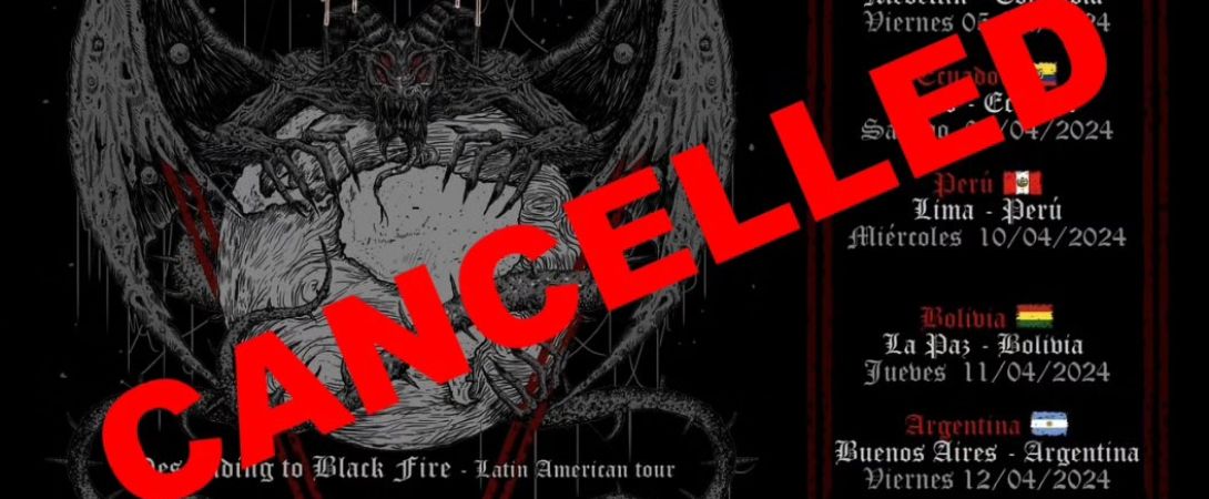 Se anuncia la cancelación del Tour 2024 de SLAUGHTER MESSIAH por américa latina