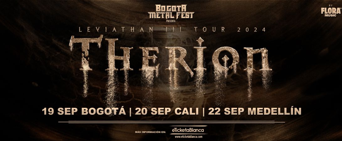 Therion Regresa a Colombia en el Marco del Leviathan Tour 2024