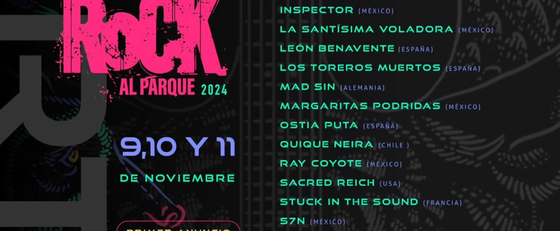 Primer anuncio de los artistas que participarán en Rock al Parque 2024